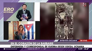 36K views · 1.1K reactions |  ¡EN EXCLUSIVA! | En contacto directo con la corresponsal de guerra desde Ucrania, Sasha Borrego, dio detalles sobre la barbarie en Odesa, Ucrania. ▪️ Mercenarios cubanos en el Ejército Ruso. ▪️ El régimen de la isla intenta negar su cobardía. #NoticieroInternacional | Unicanal | Facebook