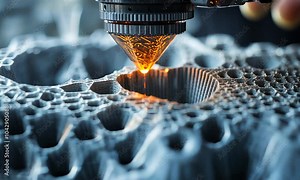 3D printing process creating a detailed structure. Stock Video