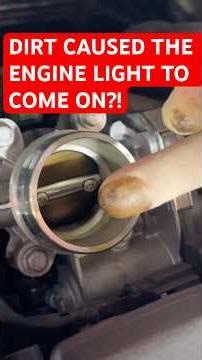 Check engine light was on because this part was dirty?! #p1101 #chevy #chevymalibu #fixcars