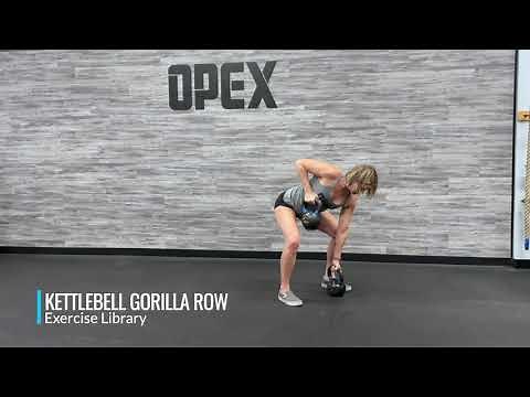 Kettlebell Gorilla Row