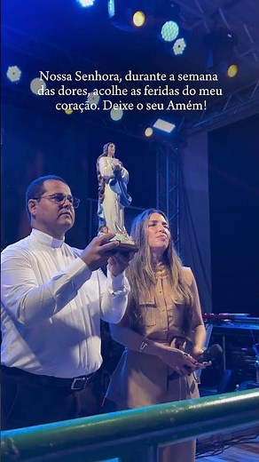 Nossa Senhora das Dores, interceda pelas nossas dores mais profundas #alinebrasil #showcatolico