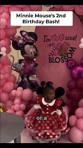 Two-dles! Minnie Mouse 2nd Birthday Party Dream Setup Revealed! #shorts