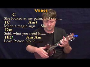 Love Potion No. 9 (The Searchers) Ukulele Cover Lesson with Chords/Lyrics