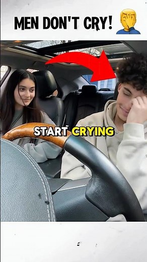 BOYFRIENDS Who Couldn’t Hold Back Their TEARS😢❤️ #couple #crying #tears