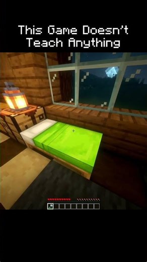 A Game Can't Teach You Anything #minecraft #shorts #gaming #gamingshorts