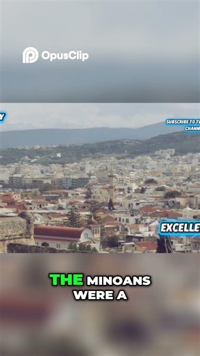 Atlantis Myth Minoan Civilization on Crete Explained #shorts