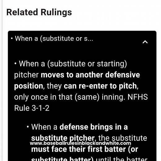 Baseball Rulebook Language
