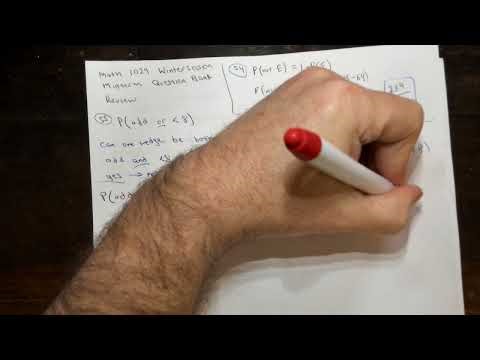 Math1029 Wintersession Midterm Review, Part 3