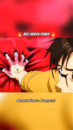 Bro Have Hidden Power 🔥☠️ | Anime Name : Parasite | #animeedit #parasite