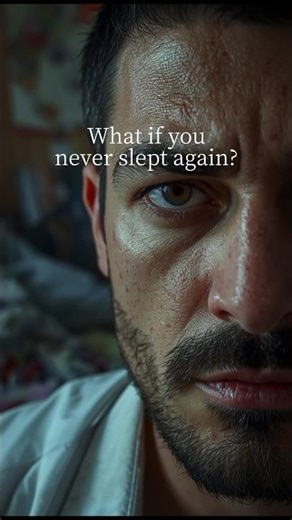 What if you stopped sleeping forever? #mystery #aiart #whatif