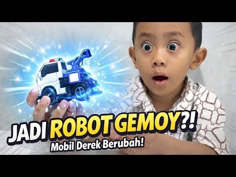 ​DETIK-DETIK MOBIL DEREK BERUBAH! Robotnya Gemoy Banget!