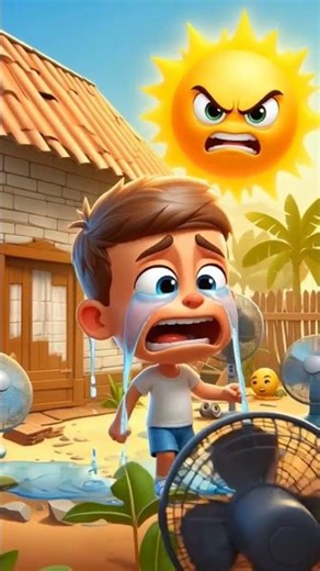 A cute little baby story #ai #animation #baby