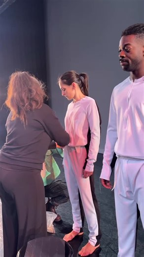 Mark Morris Dance Group on Instagram: "An exclusive look at costume fittings with Isaac Mizrahi and Mark Morris, in 2025!🌙⭐ Come see the final costumes onstage at Cal Performances, January 23 - 25. Tickets are available now via the link in our bio. #MMDG45 #MarkMorris #CalPerformances #IsaacMizrahi Video Description: Isaac Mizrahi in a fitting with BJ, Courtney, and Sloan for “MOON.”"