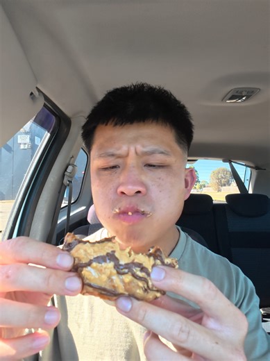 Perfecting My Donut Half Eating Challenge