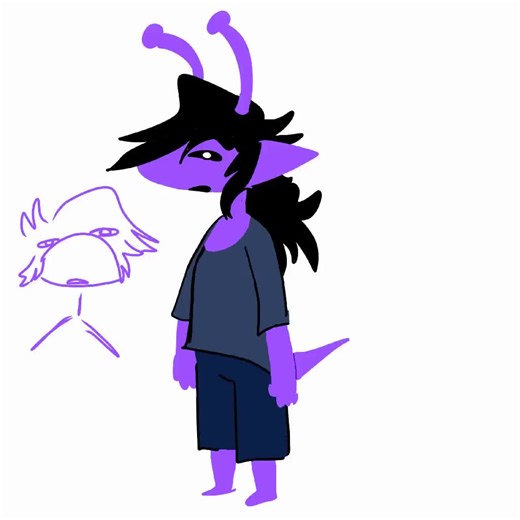 whatever man #alien #oc #speedpaint #smilingfriends