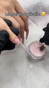 8.7K views · 79 reactions | Long acrylic application  Using @nitronail A20 acrylic powder #nails #nailart #naildesign #longnails #nailshapes #nailstyle #nailsnailsnails #sheernails #nailcolors #nailspolish #nailinspo #acrylicnails #nailvideos #coffinnails #summernails #nailtutorial | Everyday Nail Stylist | Facebook