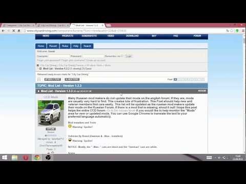 City Car Driving Mods installieren Deutsch