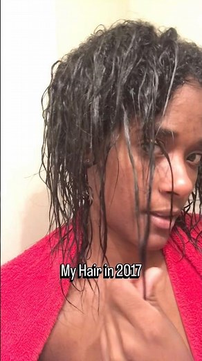 2017 vs 2025… the glow-up is REAL! 😱 #naturalhairjourney