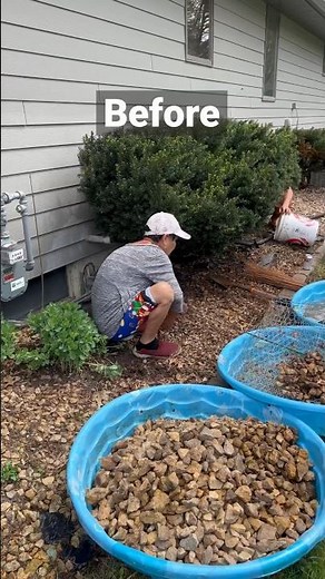 How to Redo Rock Landscaping Manually | Remove, Clean and Reuse Rocks