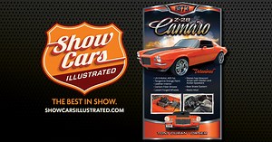 AUTO SHOW BOARD - SOLID MUSCLE THEME - by Show Cars Illustrated