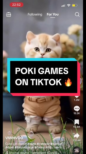 Play Free Games on TikTok | Poki Games, Fancade, DriveMad