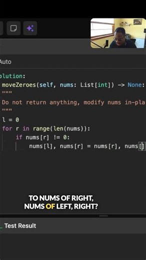 Move Zeroes — LeetCode 283 (Two Pointer Approach Explained) #lindorcodes #dsa #leetcode