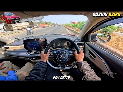 SUZUKI DZIRE : POV DRIVE | The Best Compact Sedan Drive On Highway | #suzuki #dzire #povdrive #asmr