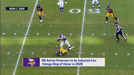 'GMFB' on Vikings inducting Adrian Peterson into Ring of Honor in 2026