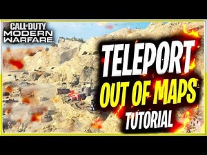 COD MODERN WARFARE GLITCHES *NEW* TELEPORT ANYWHERE GLITCH OUT OF MAP TUTORIAL (MW GLITCHES)