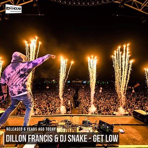 6 years ago today, Dillon Francis and DJ SNAKE released 'Get Low'! 🔥 Follow our Spotify: http://bit.ly/ehnspotify1 | EDMHouseNetwork