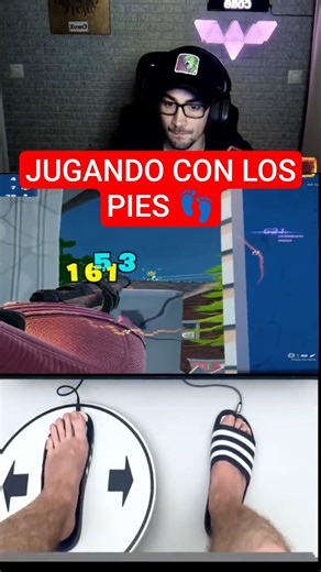 Playing Fortnite with my FEET #fortnitelive #fortniteclips #fortniteclips2026 #viral