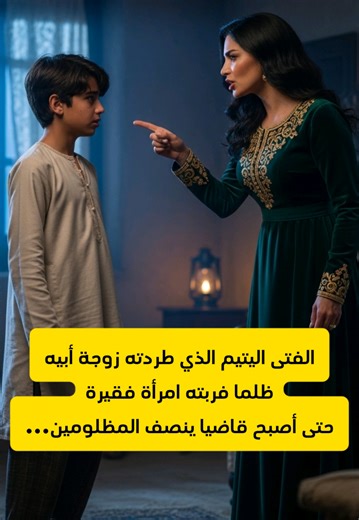 الفتى اليتيم الذي أصبح قاضياً عادلاً