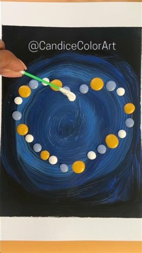 😱 Satisfying acrylic painting ideas 💗 #painting #shortsfeed #art