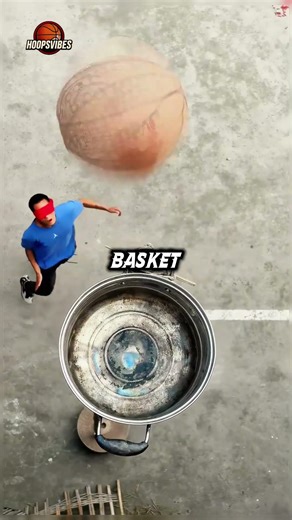 Shooting on a 52-FOOT POLE to Get Better #nba #sports #shorts #basketball #extreme #training