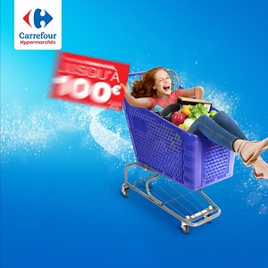 💰VOS COURSES REMBOURSEES💰 Envie de vous faire rembourser vos courses ? Rien de plus simple ! Jusqu'au 1er octobre, faites les courses au moins 5x dans votre hypermarché Carrefour et nous vous remboursons jusqu’à 100€* en Points Bonus ! ;-) | Carrefour