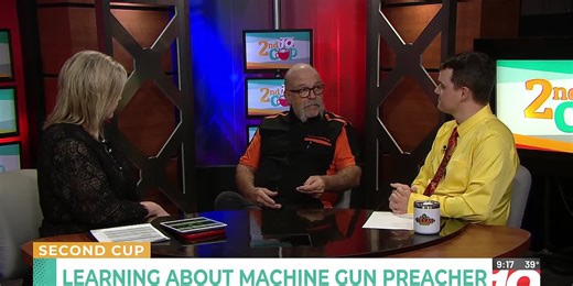 Machine Gun Preacher joins us on 2nd Cup to talk about experience, faith behind mission