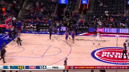 DAL vs. DET Highlights