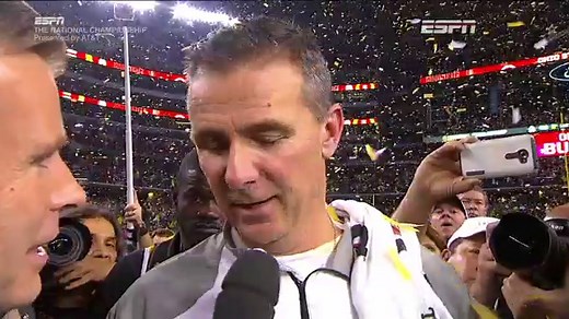 Urban Meyer: 'The Chase Is Complete'