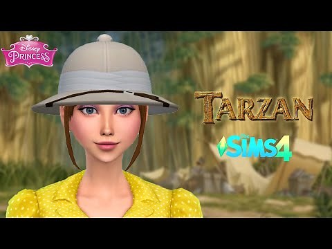 Jane Porter "Tarzan" (+ CC Links) // The Sims 4: Create A Sim