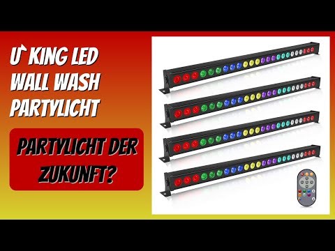BEWERTUNG (2026): U`King LED Wall Wash Partylicht. Infos