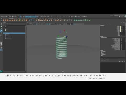 Quick Spring Model/Rig Setup Tutorial in Maya