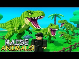 FAST & EASY T-Rex Capture Guide! | Raise Animals Roblox (No Luck Needed!)