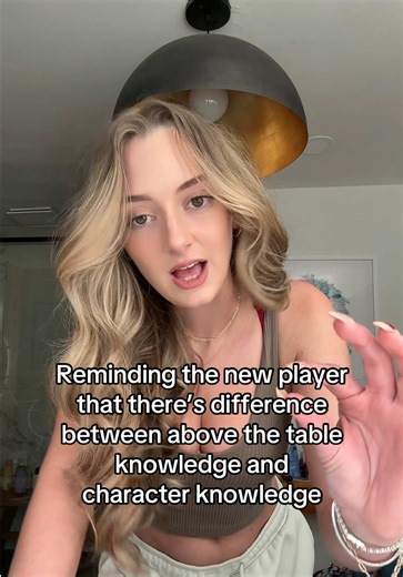 Understanding Above Table vs. Character Knowledge in TTRPGs