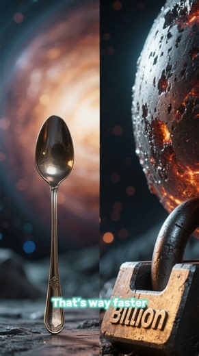 Neutron Stars Spin Crazy Fast #shorts #NeutronStar #Space