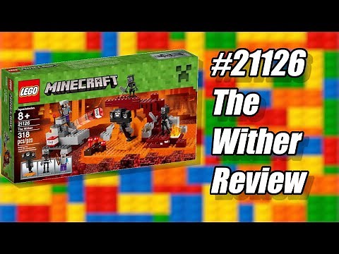 LEGO Review: Set 21126 The Wither 🧟‍♂️⚔️ - Minecraft’s Ultimate Battle Build!
