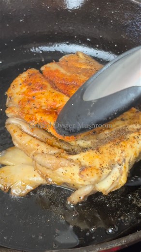 Grilled Oyster Mushroom 🍄 | Pretty Brown Vegan LLC