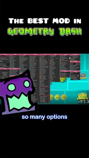 The BEST MOD in Geometry Dash! #geometrydash #foryou