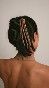 Our newest French Pin Inspired by old world details and modern movement. Wear her to your next dinner party, paired with a Mandarin collar jacket. She’s just perfect 👌 | LELET NY