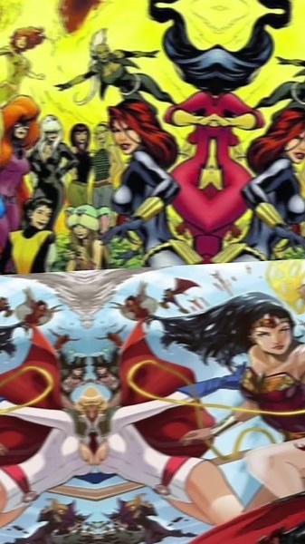 Dc women vs marvel women pt.1! #women #dc #marvel