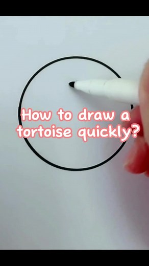 how to draw a simple tortoise #kidstiktok #fyp #kiddrawing #drawing #simpledraw #easydrawing #drawingtips